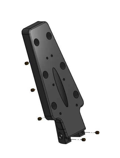 Heat Inserts - Front Exploded View